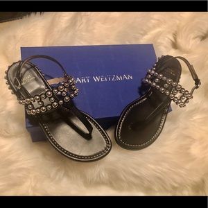 *NEW* Stuart Weitzman Taxi Studded Sandals